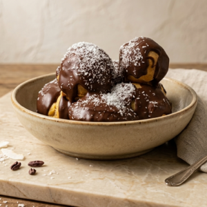 Artisan Chocolate Profiteroles