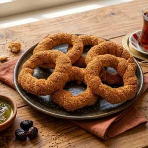 Artisan Turkish Simit (Sesame Bread Ring)