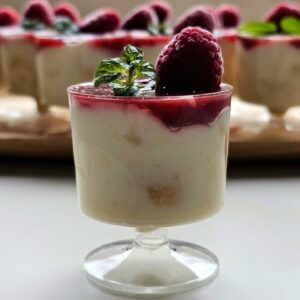 Strawberry Silk Custard