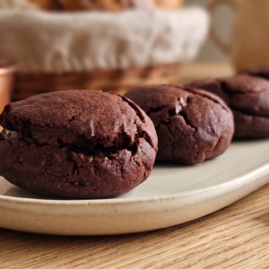 Double Chocolate Lava Cookies